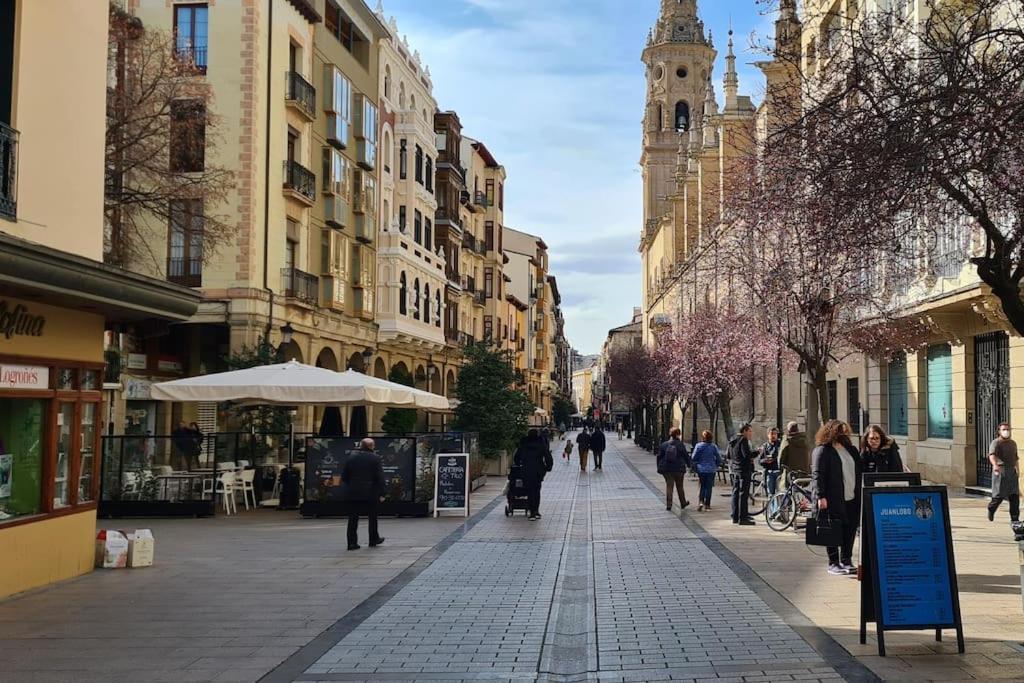 ログローニョApto Centro Junto A La Redonda Nuevo Acogedor Wifiアパートメント エクステリア 写真